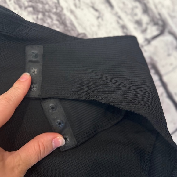 SHEIN Black Decorative Tool Bodysuit Tube Top Size Medium - Picture 7 of 7